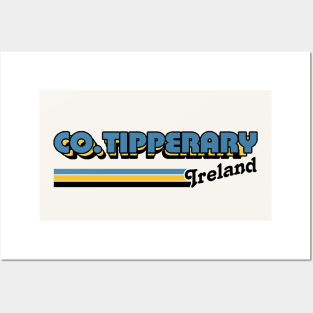 County Tipperary / Irish Retro County Pride Design Posters and Art